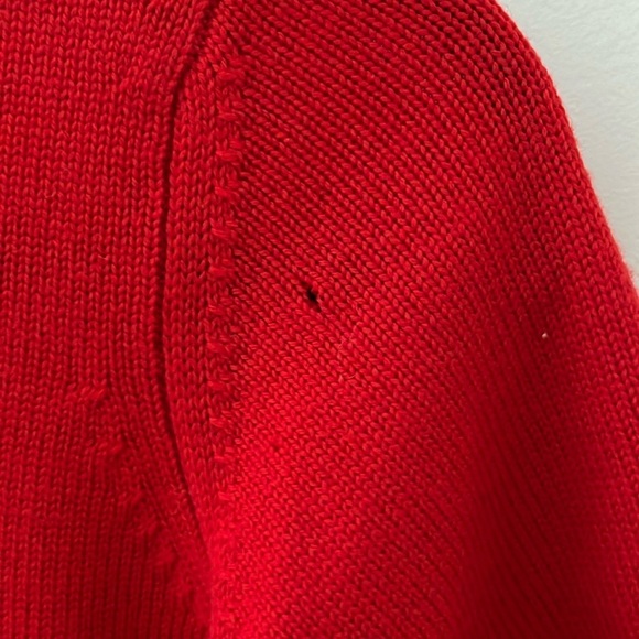 KORS Michael Kors red 100% wool sweater size S - Picture 4 of 4